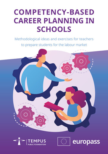 Kompetenciafeltárás az iskolában kiadvány angol nyelven europass_2025 borítókép