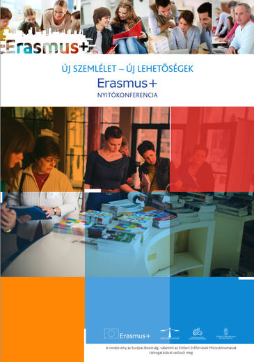 Erasmus Nyitókonferencia Új Szemlélet kiadvány borítóképe