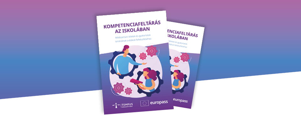 Ajánló grafika a Kompetenciafeltárás az iskolában: Megjelent a Nemzeti Europass Központ legújabb kiadványa  című tartalomhoz.