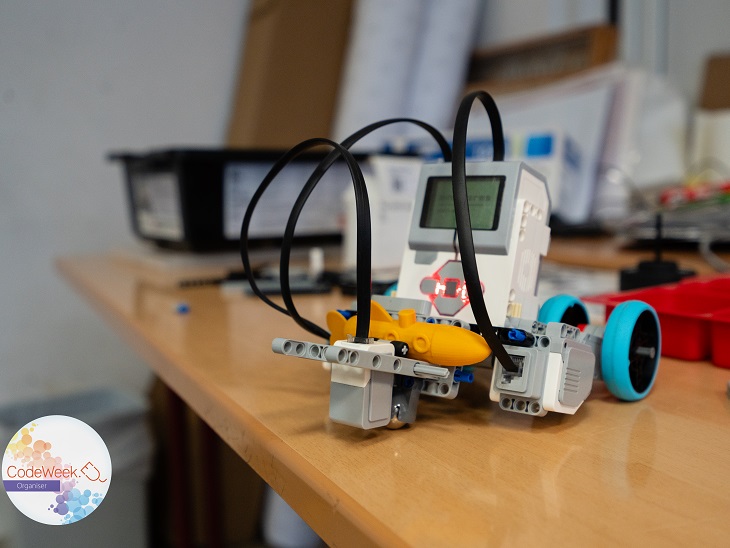 Lost City of Code programozható robot