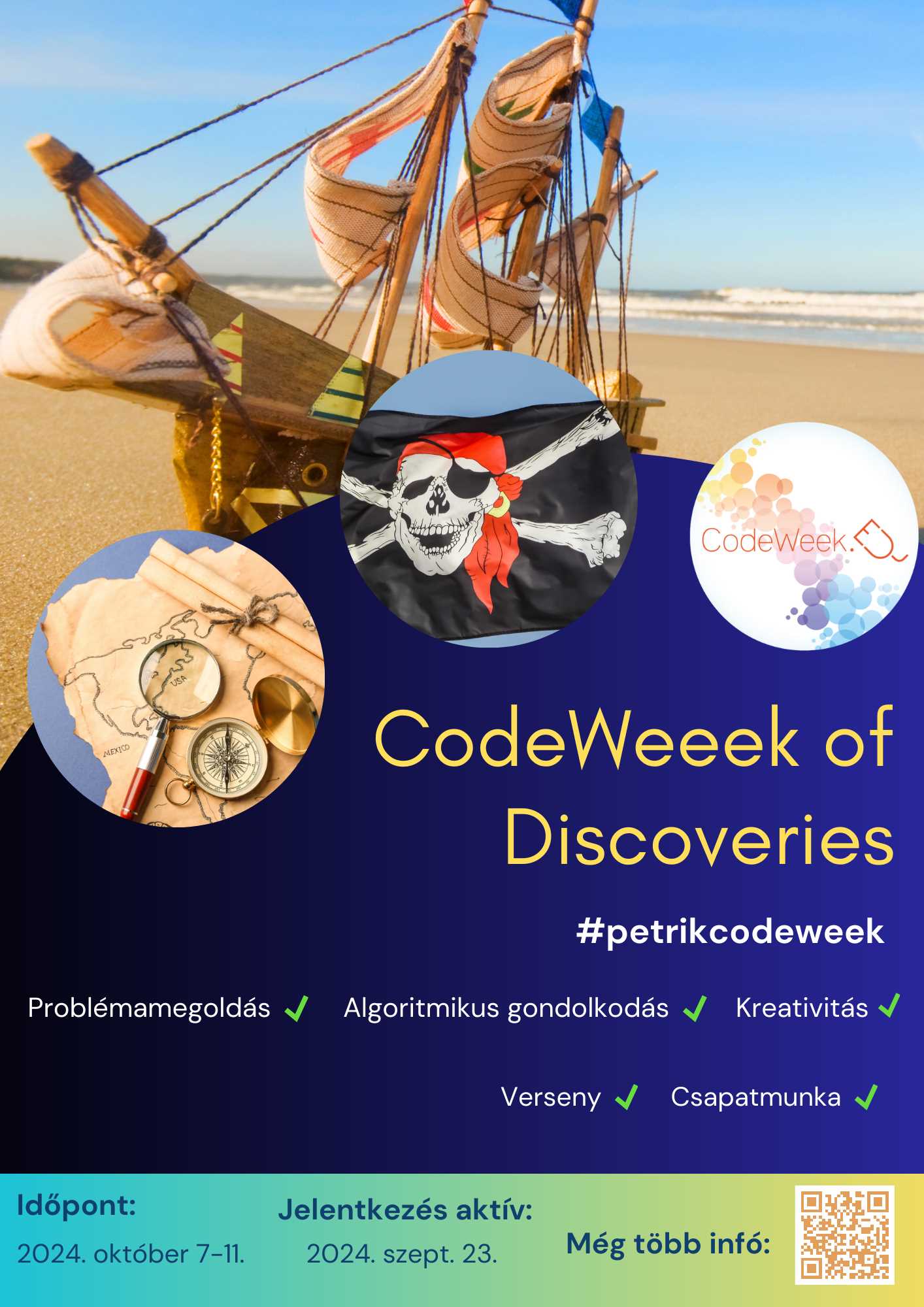 A #petrikcodeweek2024: a CodeWeek of Discoveries borítóképe